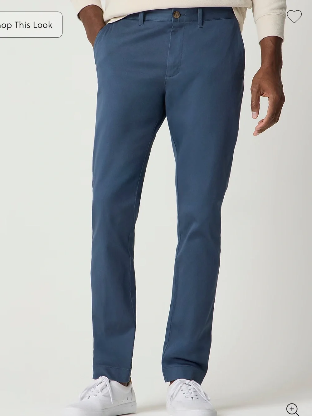 J Crew Men’s Flex Pant Slim Fit Chino Blue Pants (34x30) - NEVER WORN